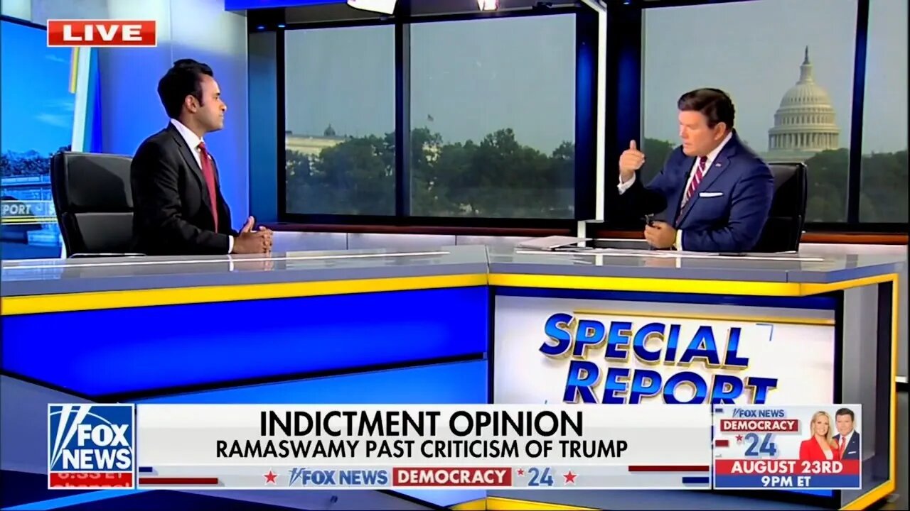 Vivek Ramaswamy On Fox News Special Report With Bret Baier