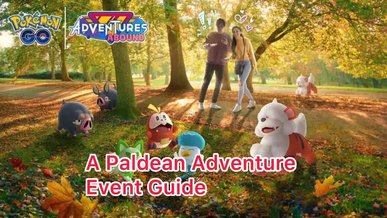 A Paldean Adventure Event Guide