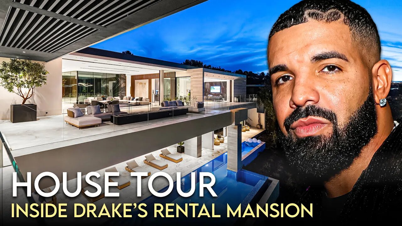 Drake House Tour 65 Million Beverly Hills Rental House