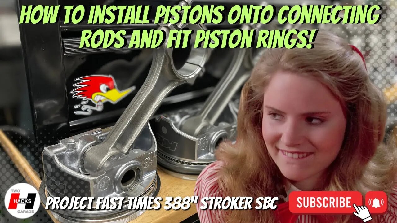 Easy How To Install Pistons Onto Connecting Rods And Gap Piston Rings