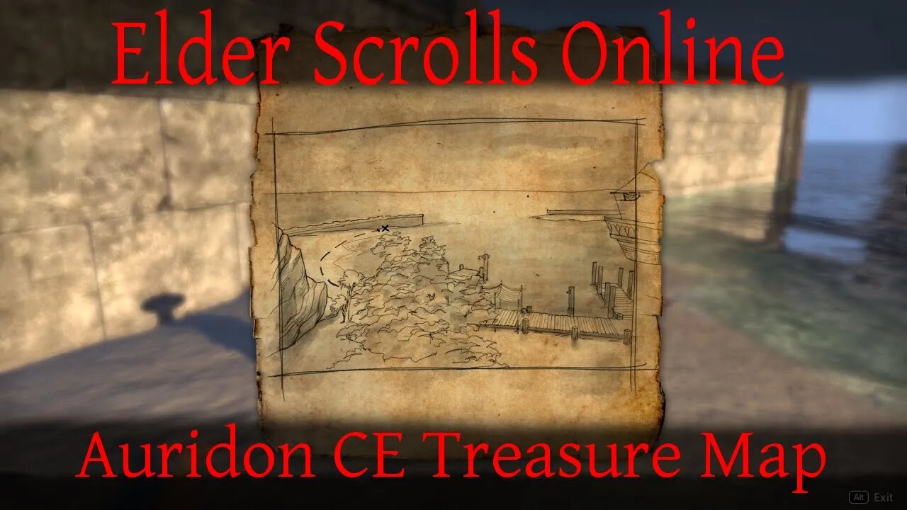 Auridon CE Treasure Map Elder Scrolls Online ESO