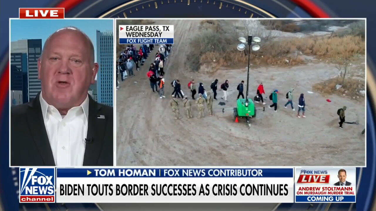 Tom Homan Former Ice Director Hits Back At Aoc Go Down To The Border