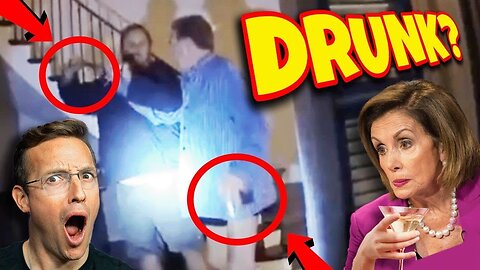 EXPOSED! WHY Paul Pelosi is Grinning, Drinking During HAMMER ATTACK - Who Opened The DOOR!?
