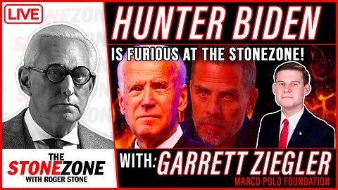 HUNTER BIDEN IS FURIOUS AT THE STONEZONE! With Guest Garrett Ziegler