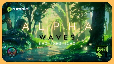 🎧🎶🌿 Relaxing Nature Scene with Alpha Waves (8Hz, 10Hz, and 12Hz) 💆‍♀️🌊 - Calm Your Mind and Revitalize Your Body 🧘‍♂️ #Healing #Relaxing #Meditation #Music