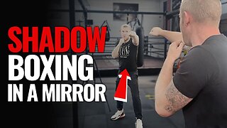 SHADOW BOXING In Front of a MIRROR