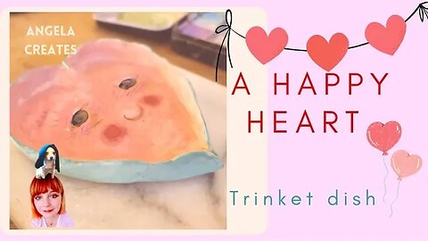 DIY HEART TRINKET DISH