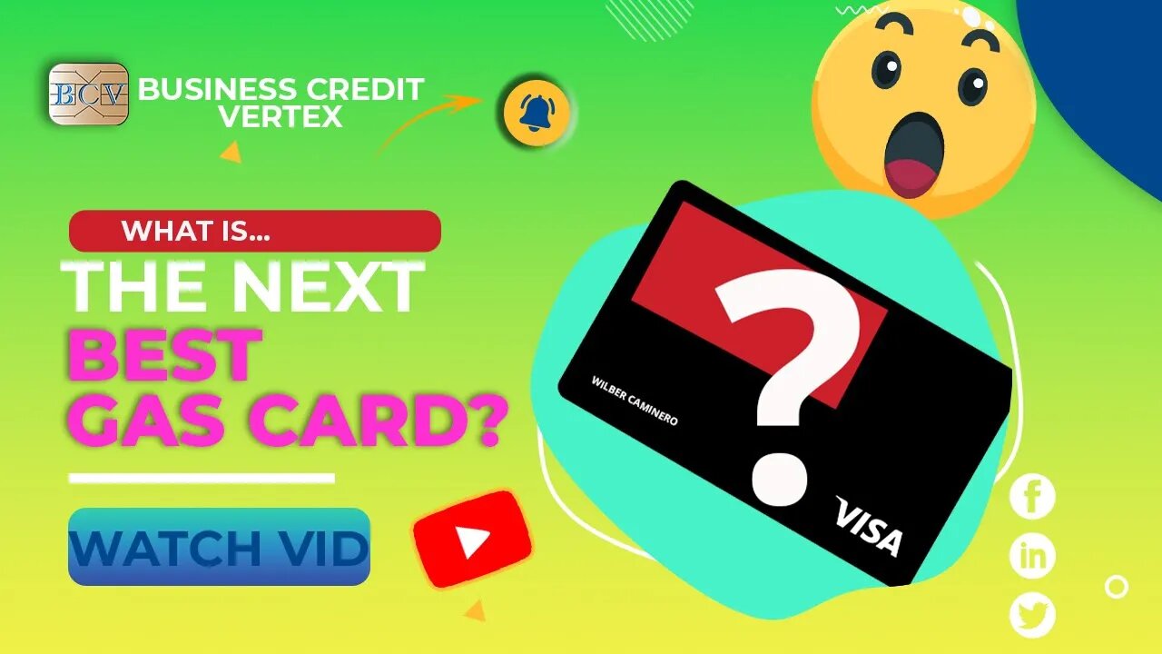 The Next Best Gas Card For 2023 Business Credit Vertex Gas Card