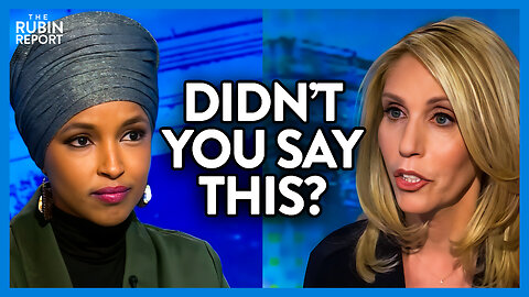 Watch Ilhan Omar's Face When Host Reads Her Antisemitic Remarks On Air | DM CLIPS | Rubin Report