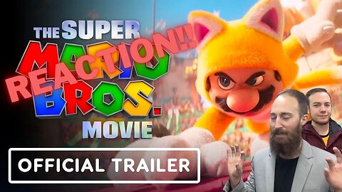 The Super Mario Bros Movie - Official Smash Teaser Trailer Chris Pratt, Seth Rogen (REACTION VIDEO)