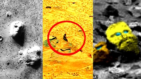 20 STRANGE Objects/Shapes Found On MARS!