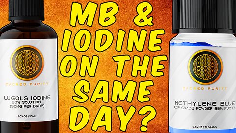 Can You Take Methylene Blue and Lugol’s Iodine on the Same Day?