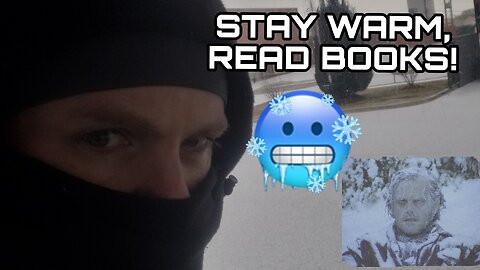 When it's cold, read more! I read 15 books in January!