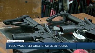 Tulsa County sheriff won't enforce ATF gun attachment rule