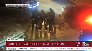 Authorities release video of Tyre Nichols' arrest