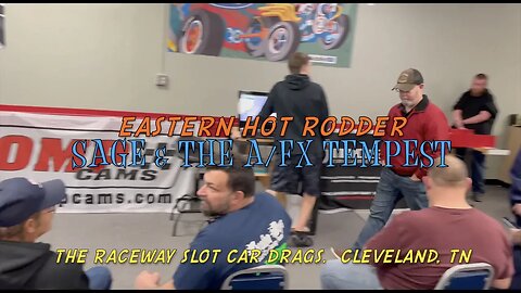 EHR: Sage & The AFX Tempest at the Slot car Drags