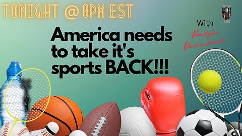America needs to take it's sports BACK!!!.