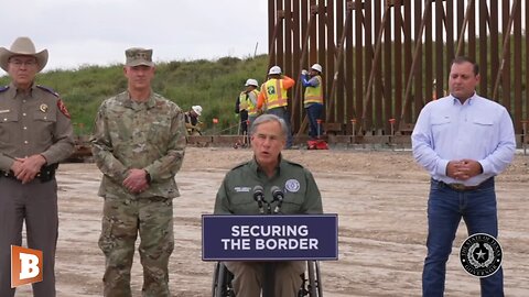 EARLIER: TX Gov. Greg Abbott providing border update in San Benito…