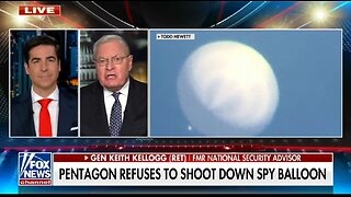 General Kellogg: Chinese Spy Balloon Is Sucking Up Our Information