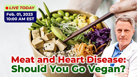 Meat and Heart Disease: Should You Go Vegan? (LIVE)