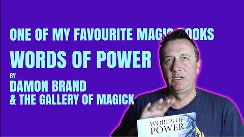 Review of Words Of Power by Damon Brand & The Gallery of Magick