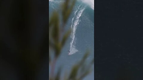 One very tall wave