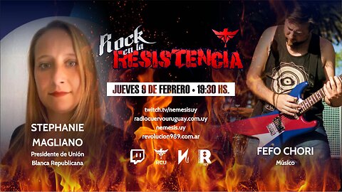 Rock en la RESISTENCIA con Stephanie Magliano y Fefo Chori [09.02.2023]