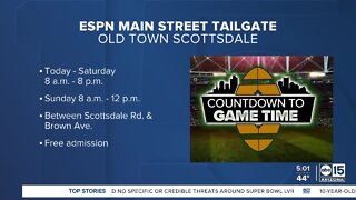 ESPN Main Street Tailgate begins Wednesday