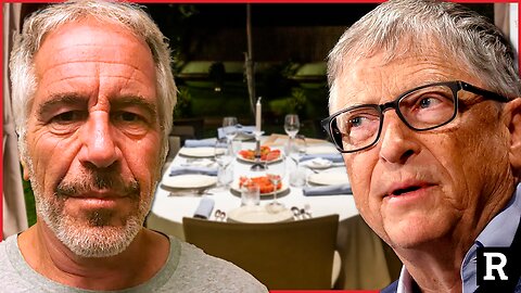Watch Bill Gates SQUIRM when asked about Epstein | Redacted with Clayton Morris