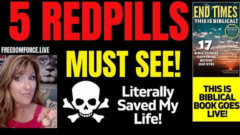 5 Redpills! MUST SEE - Removing DEADLY Heavy Metals 2-12-23