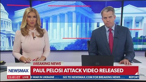 PAUL PELOSI ATTACK VIDEO RELEASED 1pm