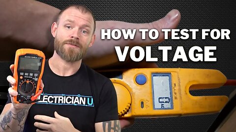 How to Test for Voltage. What is Voltage? Can't You Just Use a Tick Tracer?