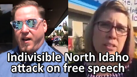 Indivisible North Idaho attack on free speech