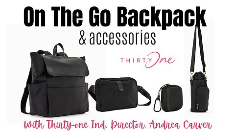 The ULTIMATE Organizing Tote from Thirty-One with Andrea Carver 