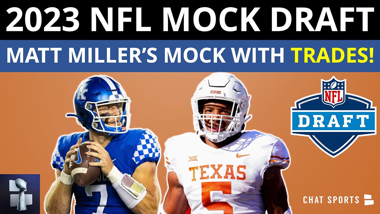 Matt Miller's 2023 NFL Mock Draft 