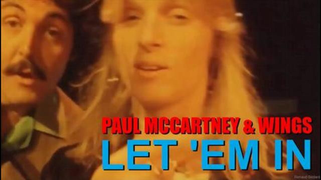 Paul Mccartney Wings Let Em In 1976 