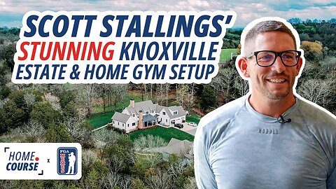 Pro Golfer Scott Stallings’ Knoxville Estate & Home Gym Set Up | Home Course with PGA Memes
