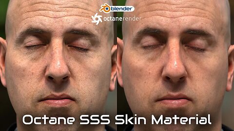 Blender Octane Render Tutorial | SSS Skin Material