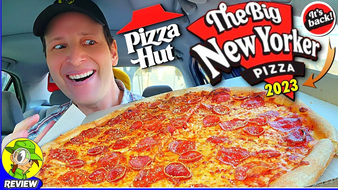 Pizza Hut The Big New Yorker Pizza Review It S Back In Peep This Out