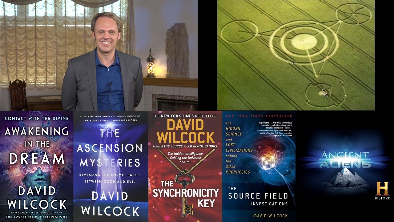 David Wilcock talking about ETs, the universe, crop circles (LECTURE)