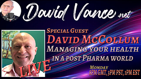 Monday Night LIVE: Managing your HEALTH in a post Pharma Post Covid world