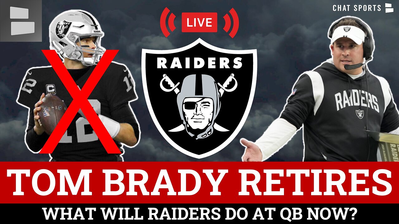 Tom Brady retires: Impact on Las Vegas Raiders and their 2023 QB options -  Silver And Black Pride