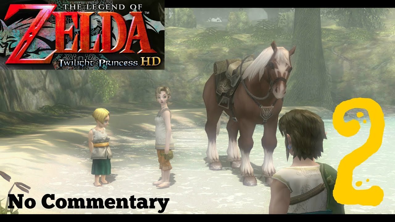 The Legend of Zelda Twilight Princess HD - Ep2 Faron Woods No Commentary