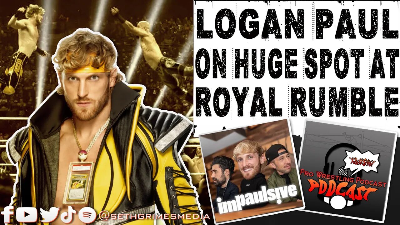 Logan Paul on HUGE Royal Rumble Spot with Ricochet Clip from Pro