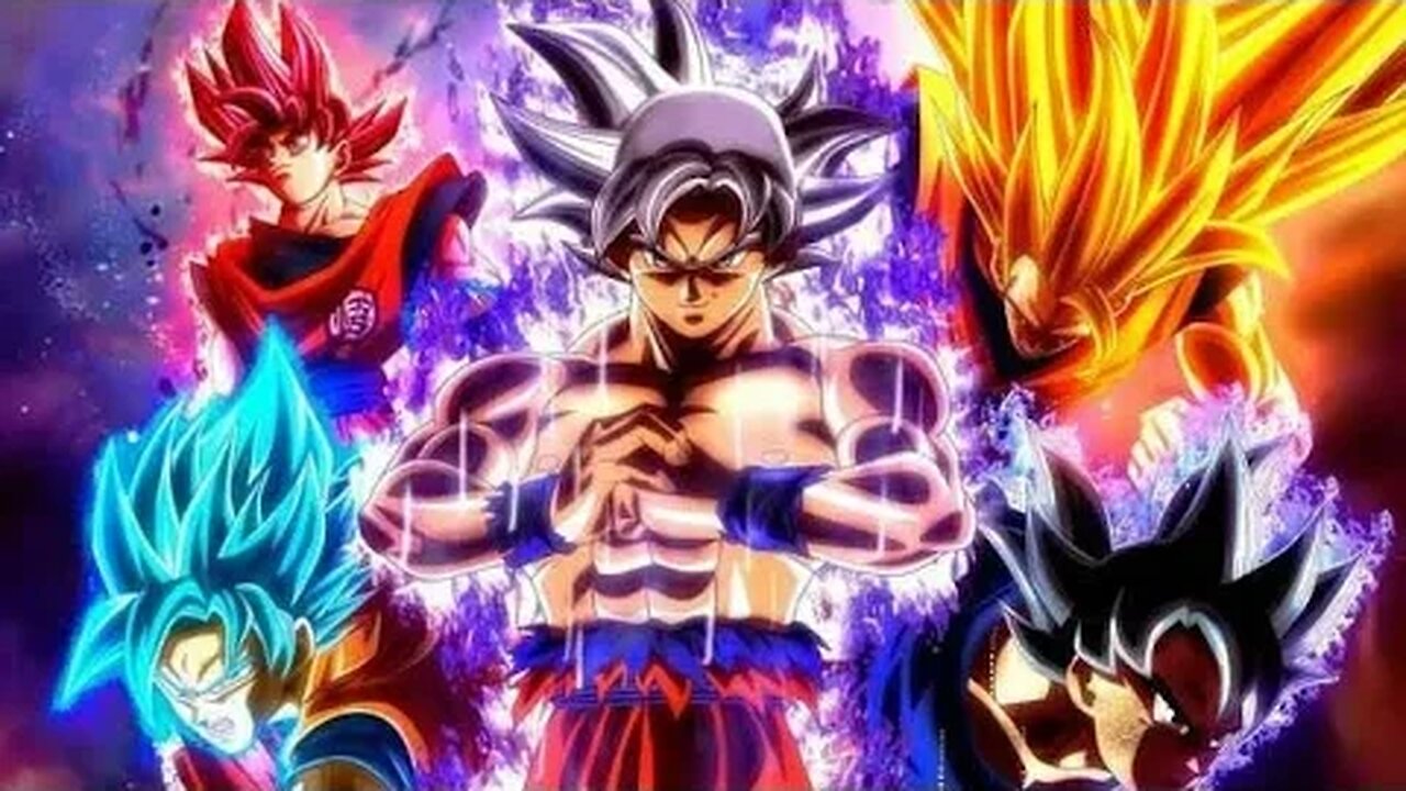 Dragon Ball Gokus All Forms And Transformations 