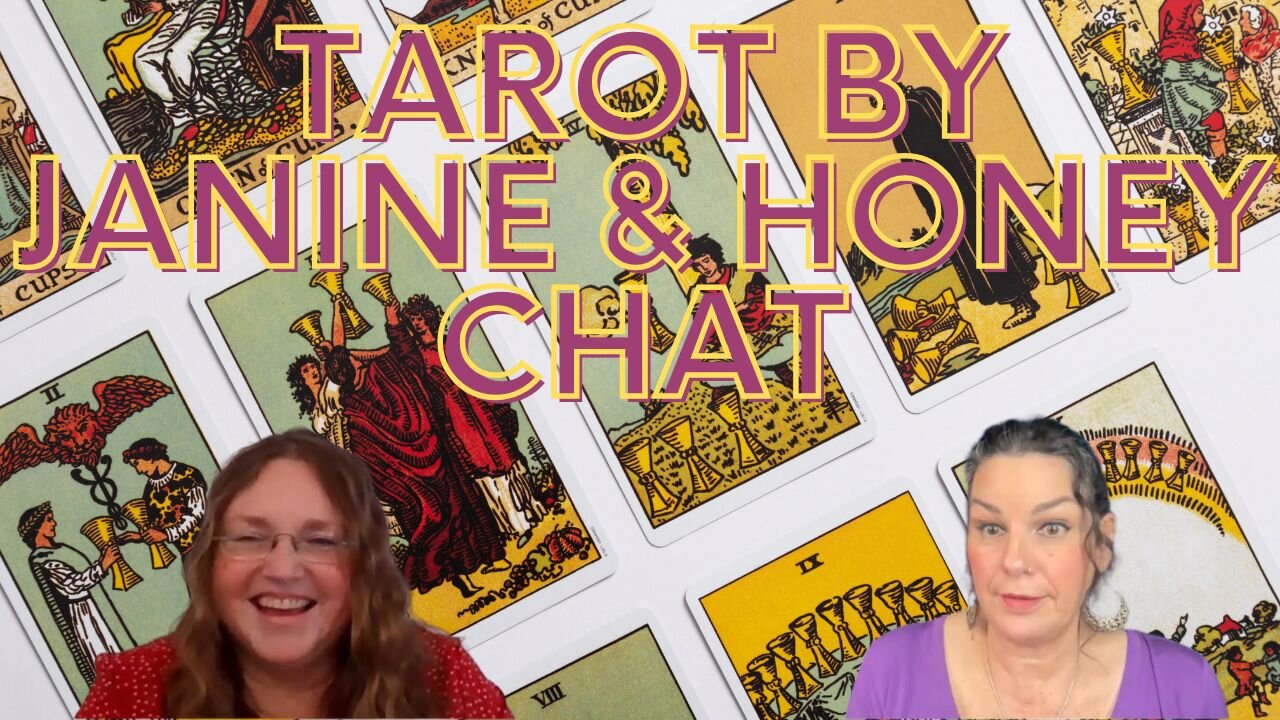 operatør afgår tapet Tarot by Janine and Honey Chat about the World
