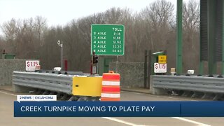 Tulsa's Creek Turnpike moving to cashless pay system
