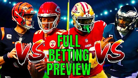 NFC And AFC Championship PREVIEW | Full Betting Breakdown For NFL Playoffs