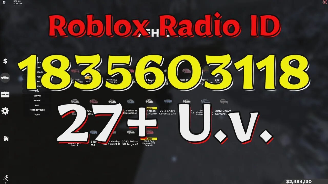 Uv Roblox Radio Codesids