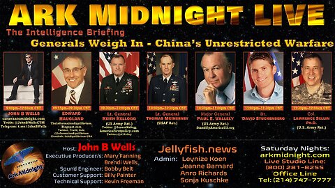 Generals Weigh In - China’s Unrestricted Warfare - John B Wells LIVE